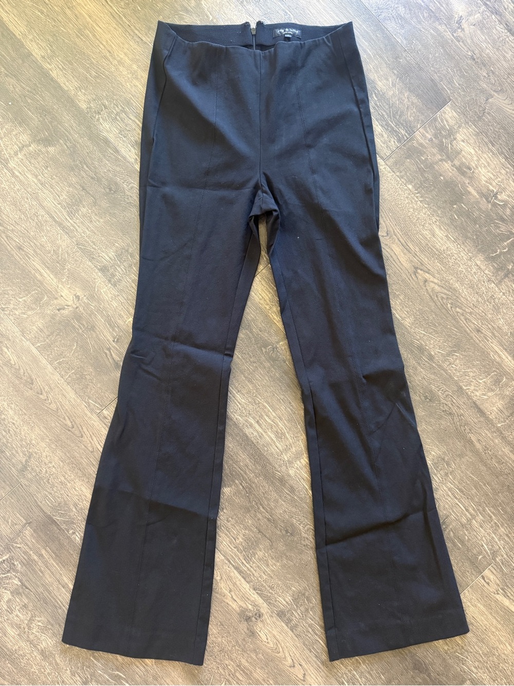rag & bone Black Tailored Boot-Cut Pants